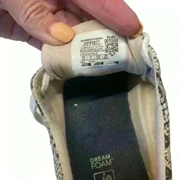 Keds Women's Jump Kick Snakeskin Sneaker Size 8.5 Casual Comfortable Sporty - Picture 8 of 14